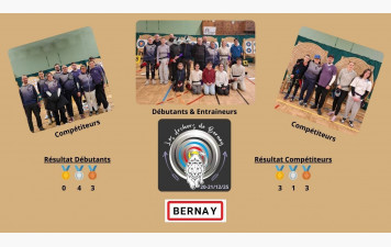 Les  Archers de Bernay  évoluent " à domicile"